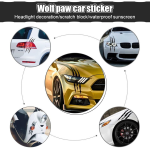 Auto car sticker