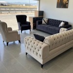 Round concave chairs