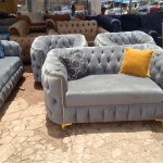 Round concave chairs