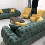 Round concave chairs