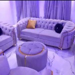 Round concave chairs